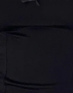 Motel Rocks Corset Tops | Going Out Tops-Jinisa Corset Top in Black Sateen BlackSateen
