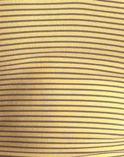 Motel Rocks Loungewear | Co-Ords-Jules Top in Stripe Jersey Yellow Grey StripeJerseyYellowGrey
