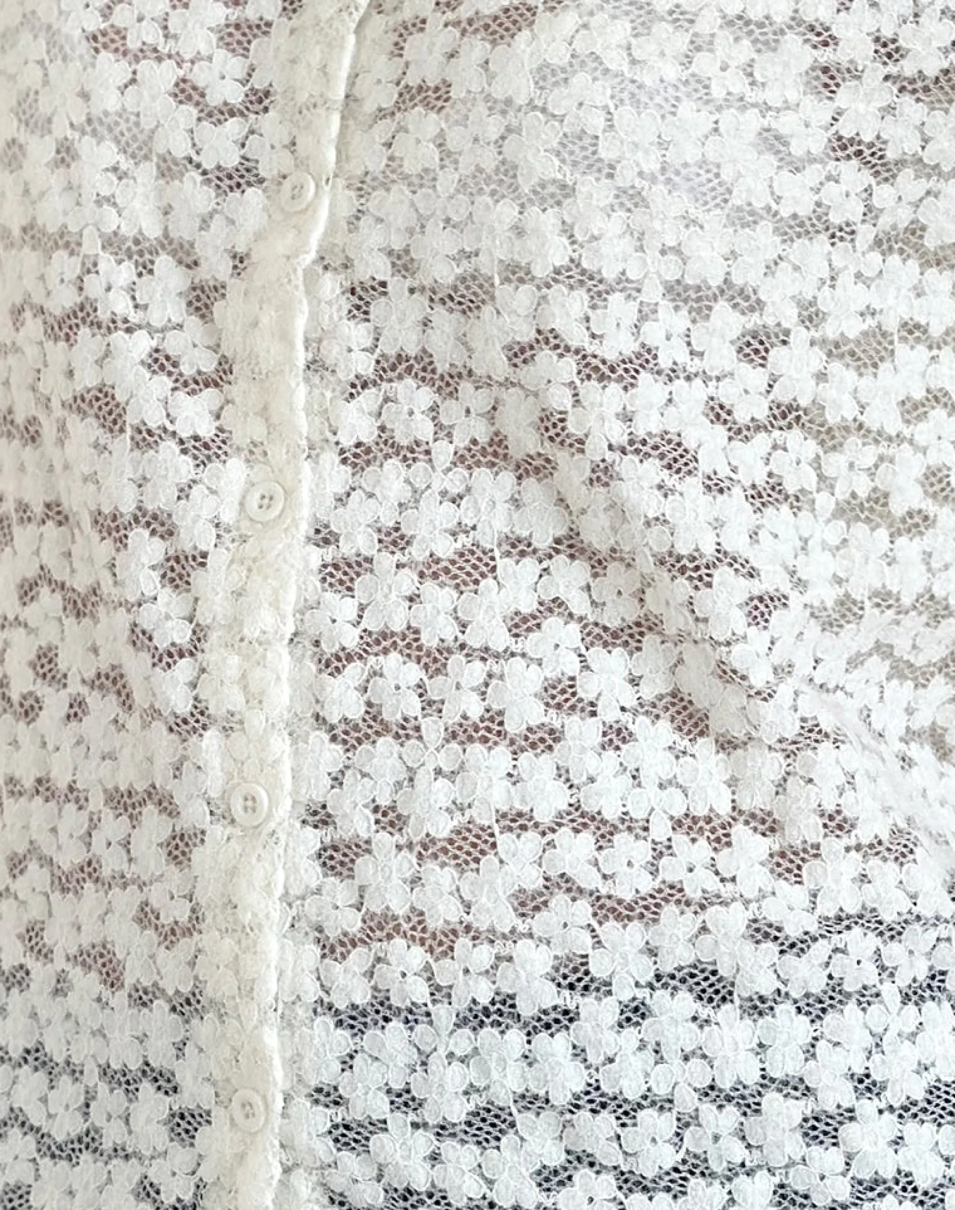 Motel Rocks Shirts And Blouses | Lace Tops-Kaelyn Top in Dahlia Lace Ivory