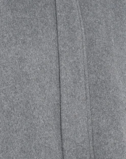 Motel Rocks Jackets-Karinta Jacket in Grey Marl Wool