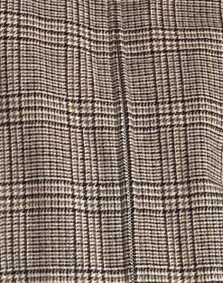Motel Rocks Jackets-Kassira Jacket in Tonal Brown Check