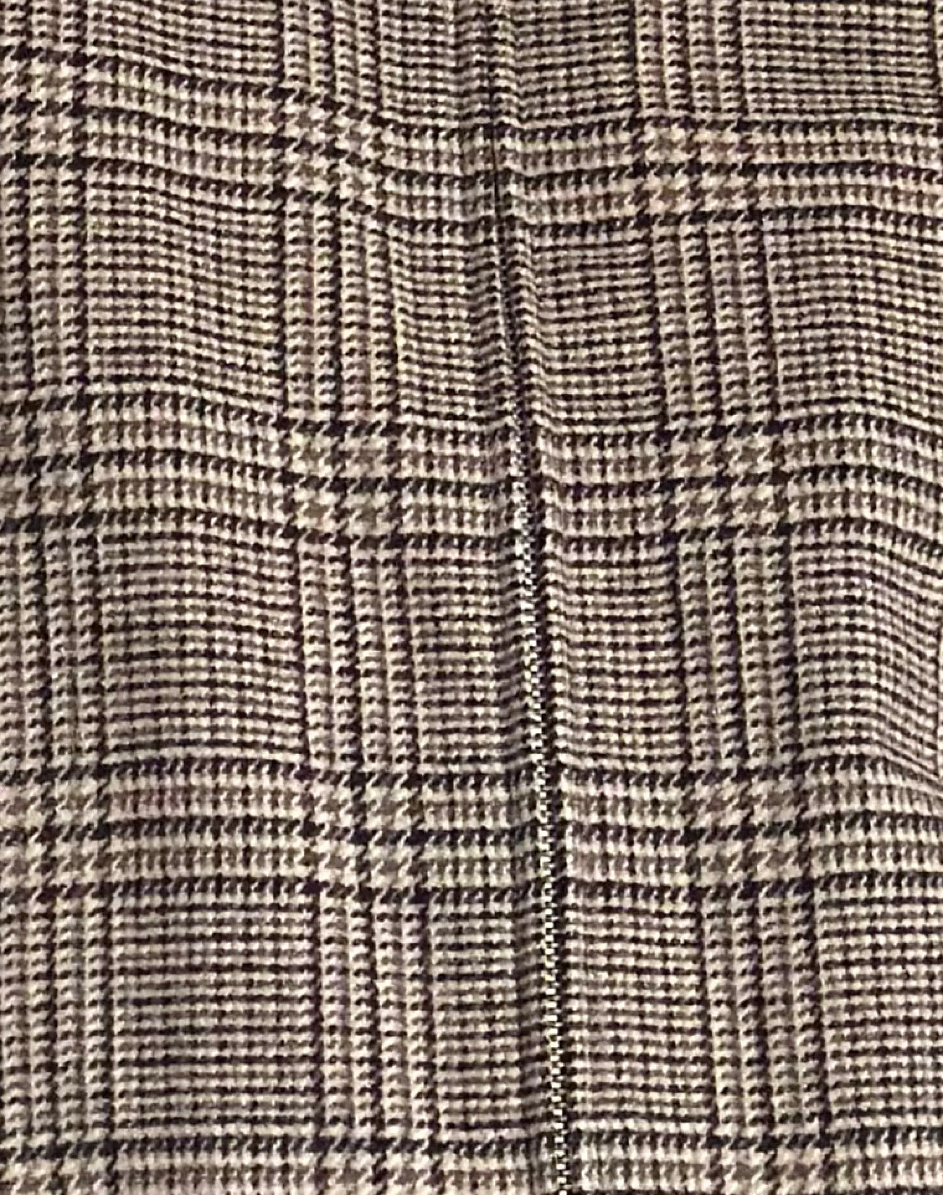 Motel Rocks Jackets-Kassira Jacket in Tonal Brown Check