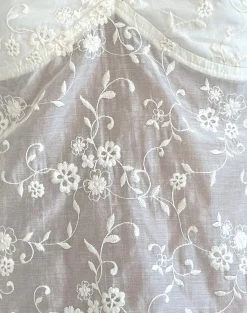 Motel Rocks Strappy Tops | Lace Tops-Kasturi Top in Broderie White
