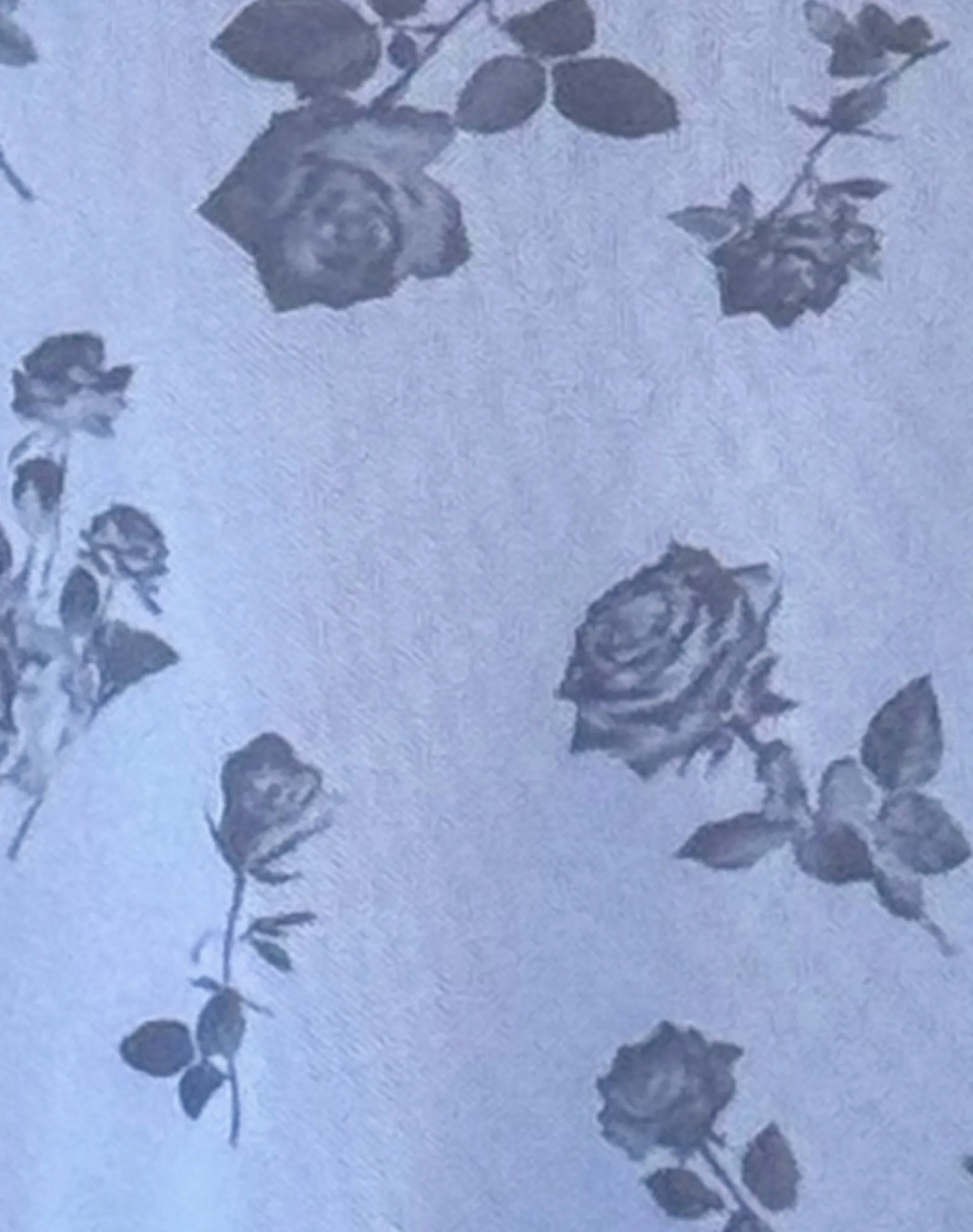Motel Rocks Basic Tops | Vest Tops-Katnis Top in Inky Blue Floral Mesh