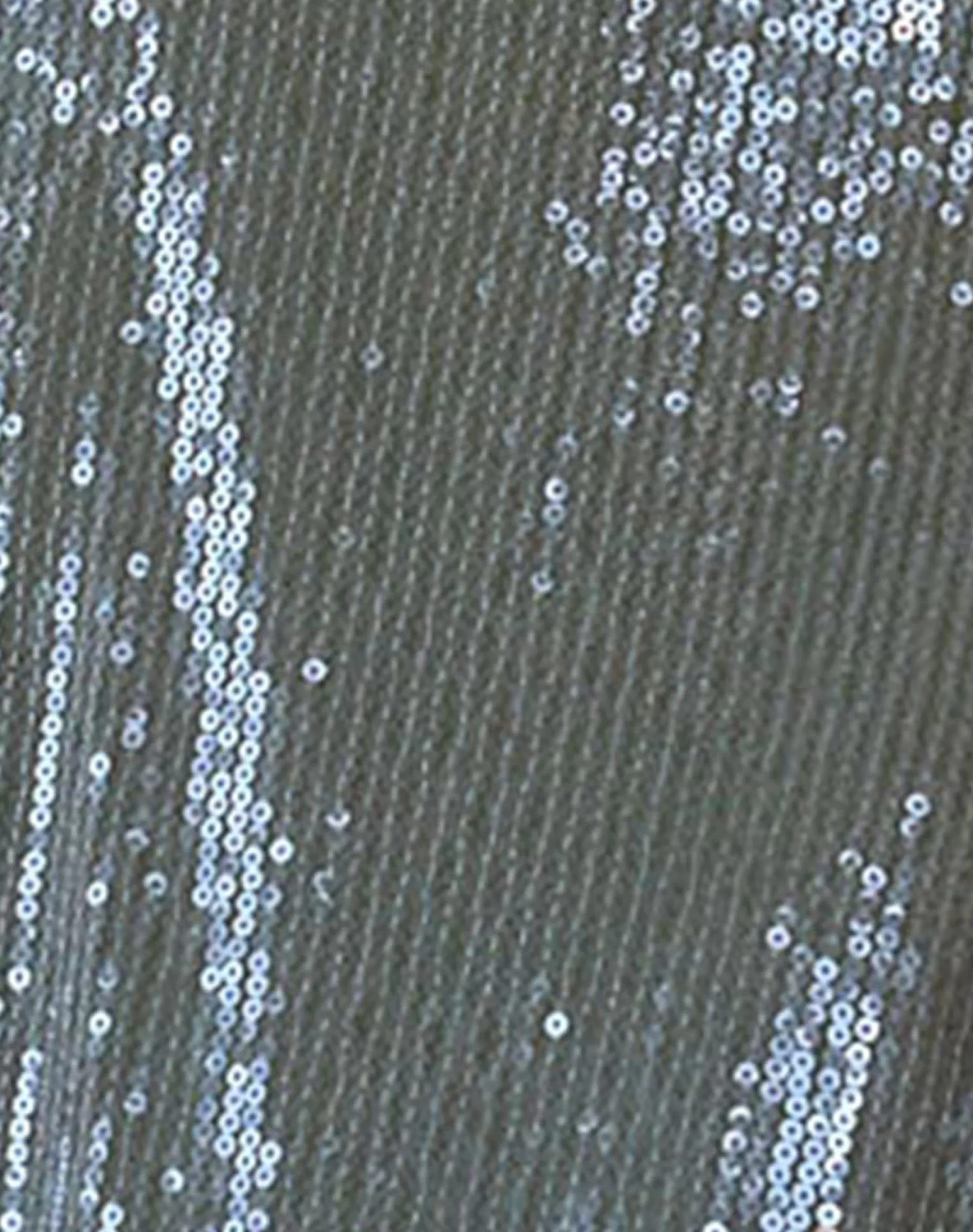 Motel Rocks A Line Skirts-Kavi Midi Skirt in Khaki Green Clear Sequin