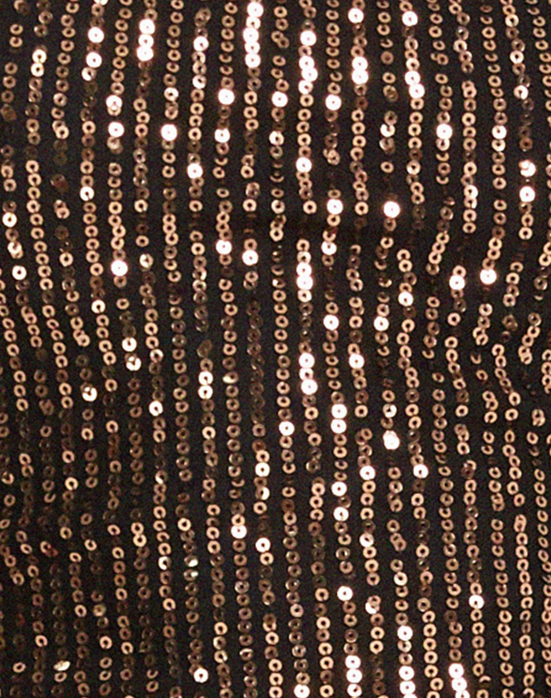 Motel Rocks Going Out Tops-Ketida Crop Top in Drape Sequin Copper DrapeSequinCopper