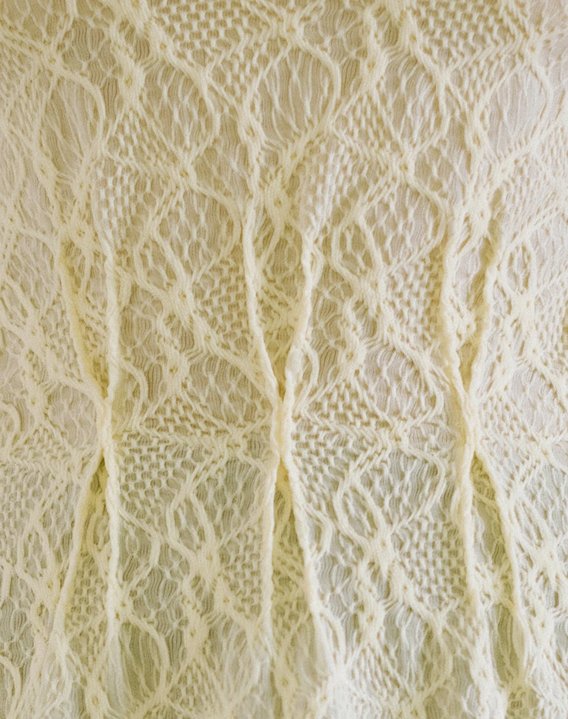 Motel Rocks Going Out Tops-Kimbra Top in Textured Yellow TexturedYellow