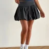 Motel Rocks Mini Skirts-Kiyowo Puffball Mini Skirt in Charcoal Grey charcoalgrey