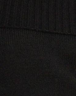 Motel Rocks Long Sleeve Tops-Koriya Bardot Top in Black