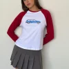 Motel Rocks Long Sleeve Tops-Kyiato Top in Adrenaline Red Car Print AdrenalineRedCarPrint