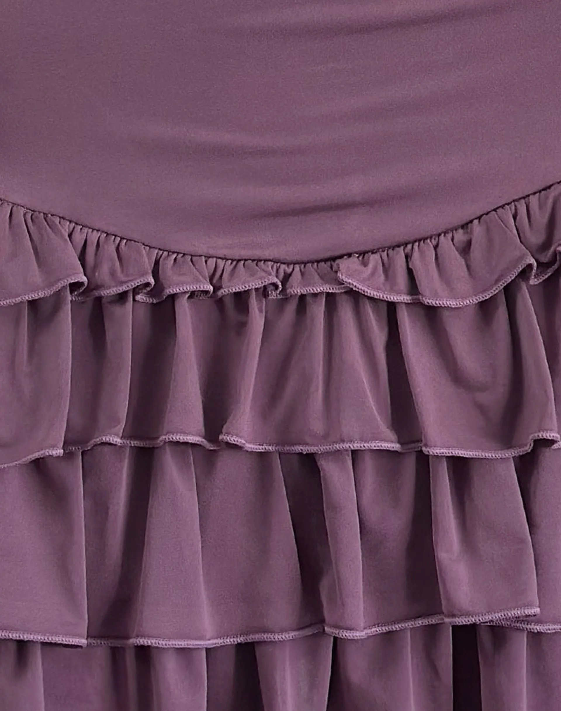 Motel Rocks Mini Dresses-Laine Halterneck Mini Dress in Slinky Mulberry