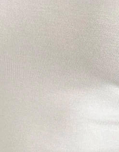 Motel Rocks Basic Tops | Halterneck Tops-Layti Halterneck Top in Off White OffWhite