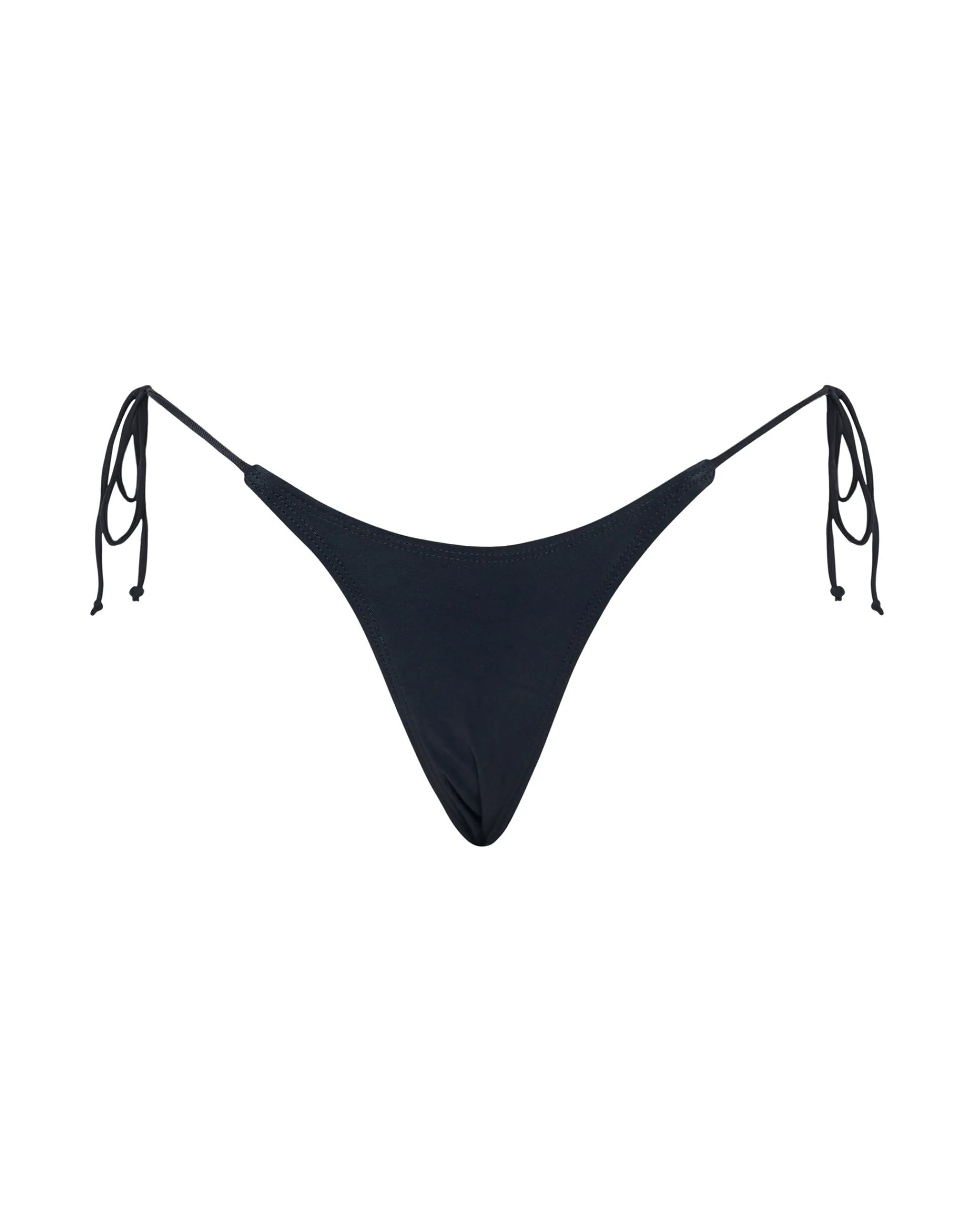 Motel Rocks Swimwear-Lentra Bikini Bottom in Black