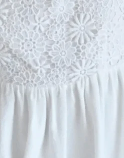 Motel Rocks Day Dresses | Mini Dresses-Liselotte Mini Dress in Ivory