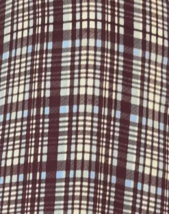 Motel Rocks Printed Dresses | Day Dresses-Liva Midi Dress in Multi Check Brown MultiCheckBrown