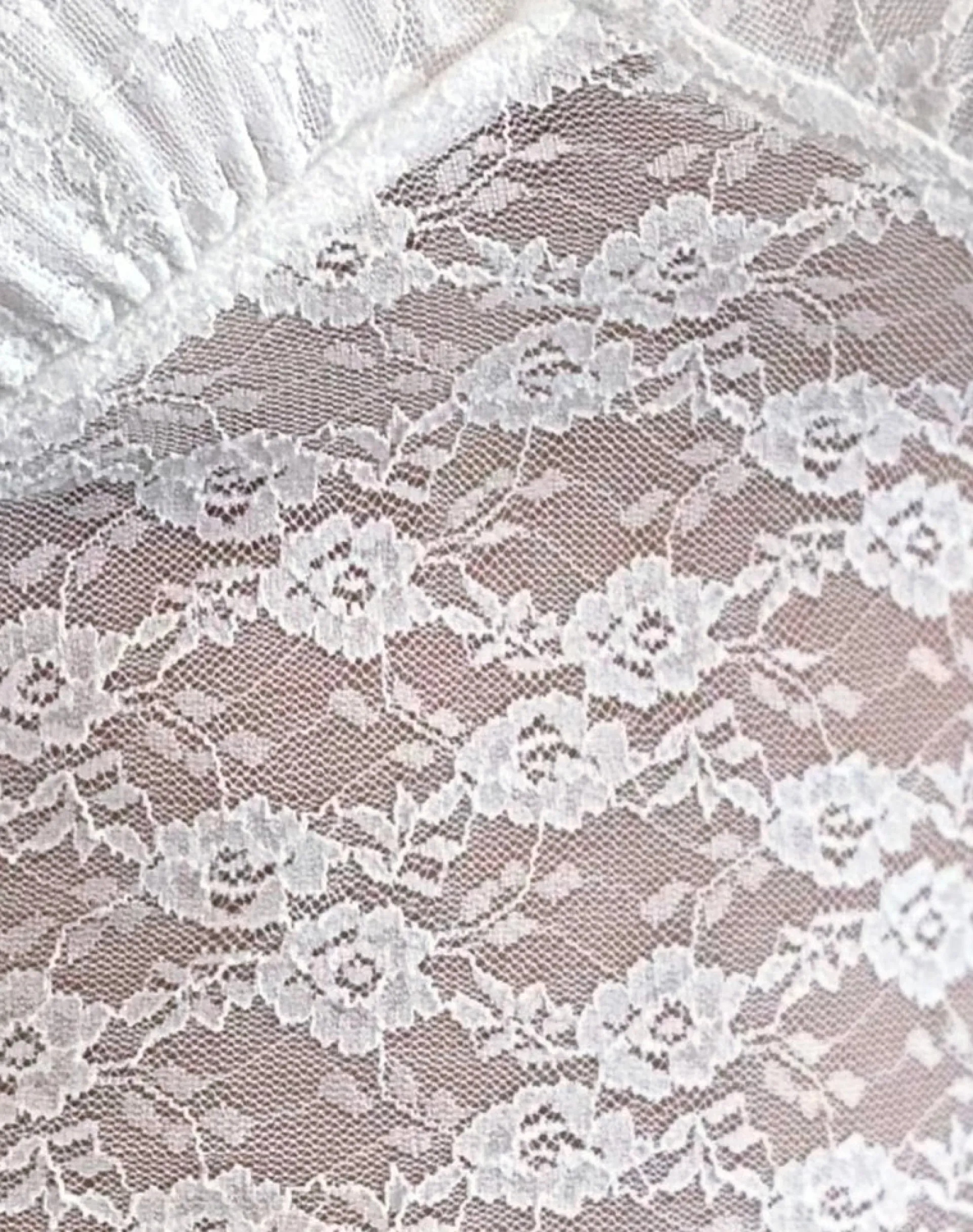 Motel Rocks Lace Tops | Going Out Tops-Livra Top in Clover Lace White CloverLaceWhite