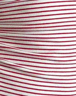 Motel Rocks Vest Tops | Printed Tops-Lorde Tank Top in Red and White Stripe RedandWhiteStripe