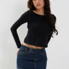 Motel Rocks Denim Skirts | Mini Skirts-Low Rise Denim Mini Skirt in Dark Vintage Wash DarkVintageWash