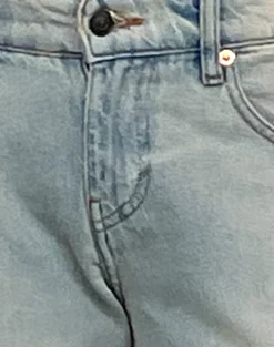 Motel Rocks Low Rise Pants | Jeans-Low Rise Parallel Jeans in Sand Bleach Extreme sandbleachextreme