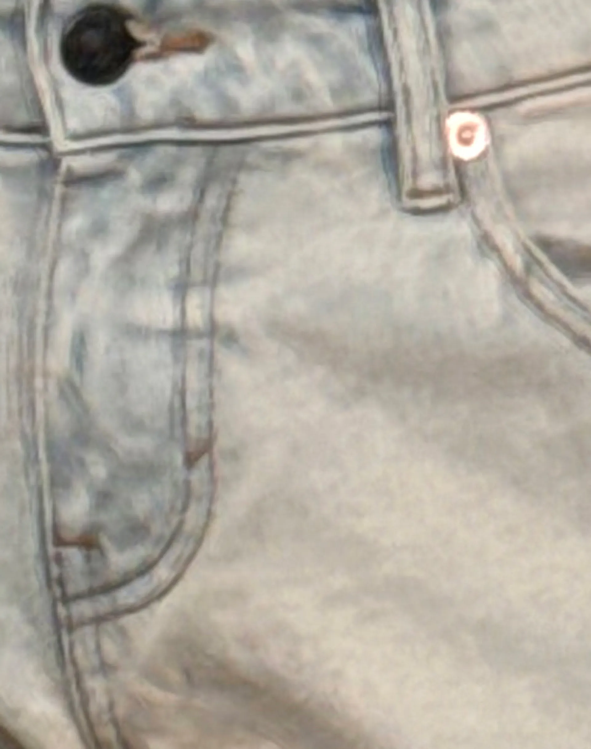 Motel Rocks Jeans | Straight Leg Jeans-Low Rise Parallel Jeans In Arctic Blue ArcticBlue