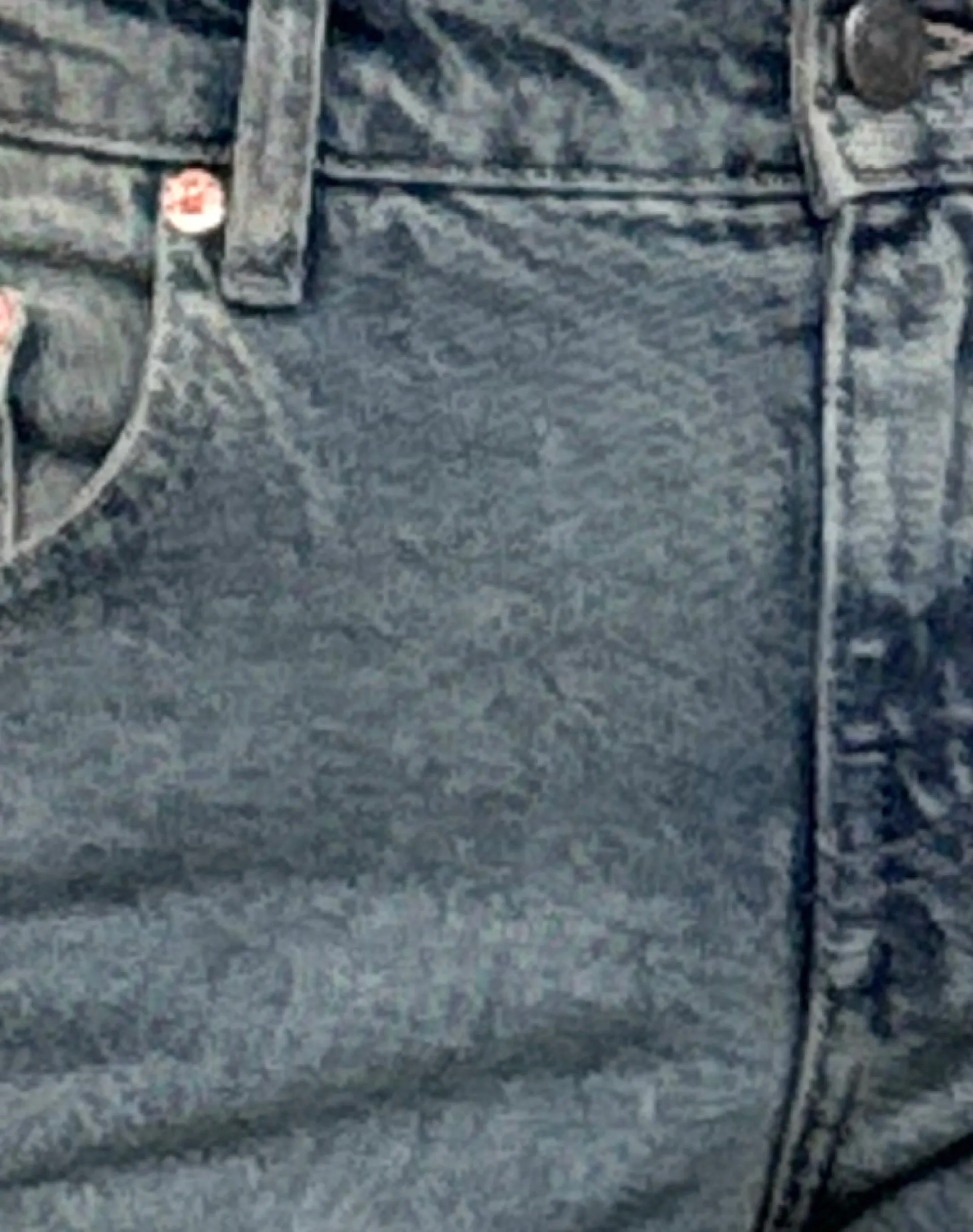 Motel Rocks Jeans | Straight Leg Jeans-Low Rise Parallel Jeans in Extreme Blue Green ExtremeBlueGreen