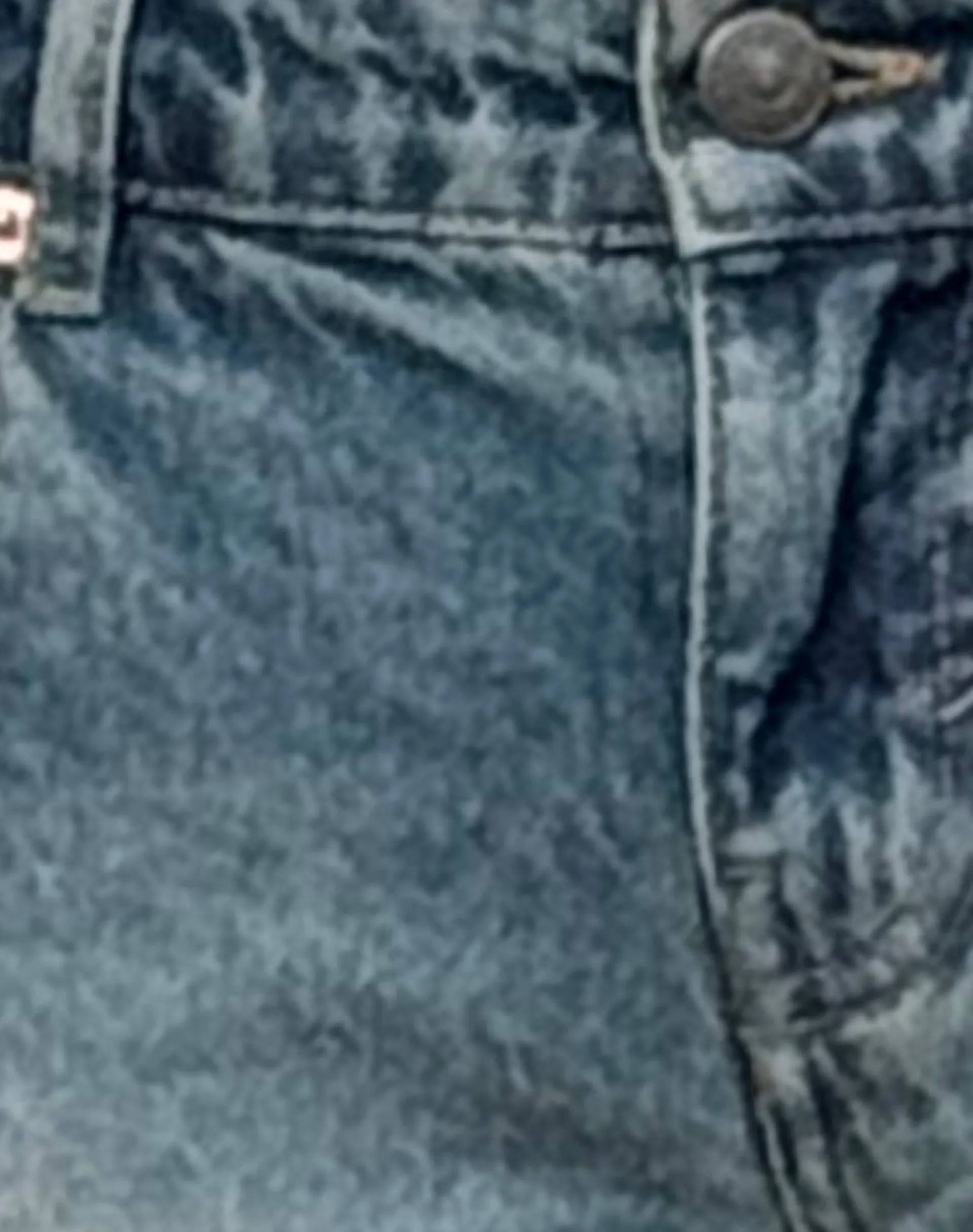 Motel Rocks Jeans | Straight Leg Jeans-Low Rise Parallel Jeans In Dirty Blue DirtyBlue
