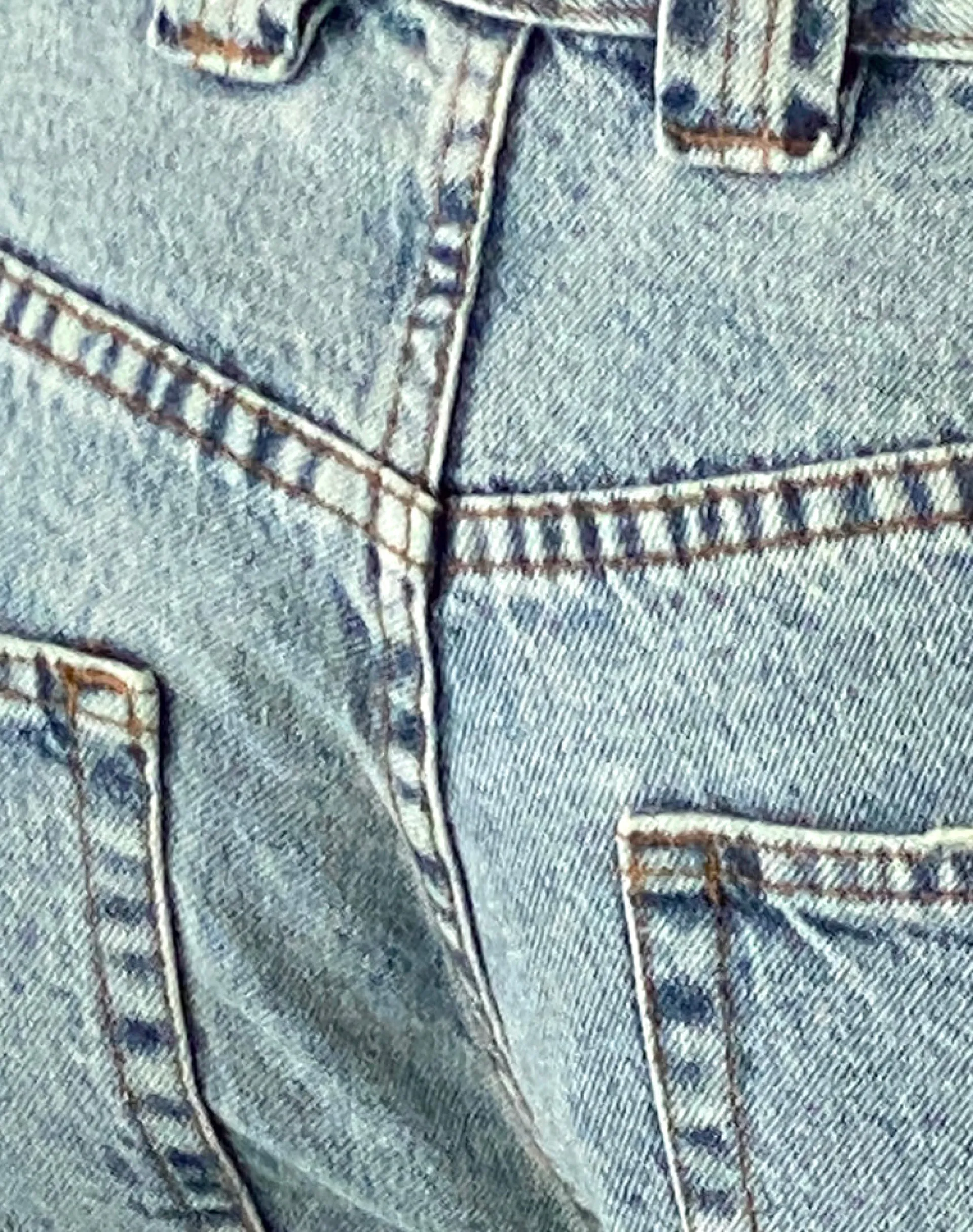 Motel Rocks Jorts-Low Rise Skater Shorts in Bleach Denim BleachDenim