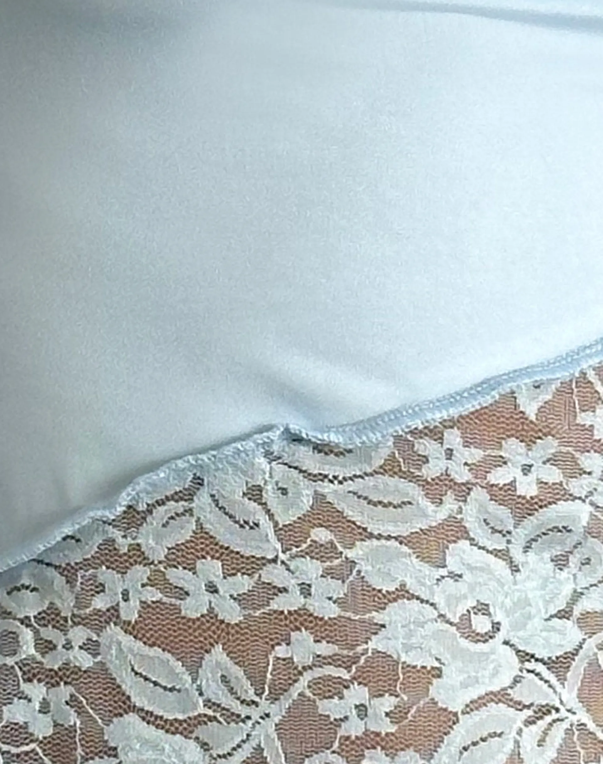 Motel Rocks Long Sleeve Tops | Lace Tops-Lucca Long Sleeve Top in Lace Light Blue LaceLightBlue