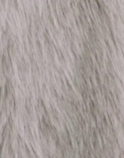 Motel Rocks Jackets | Coats-Lupita Jacket in Faux Fur Taupe FauxFurTaupe