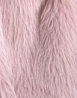 Motel Rocks Jackets | Coats-Lupita Jacket in Faux Fur Dusty Pink FauxFurDustyPink