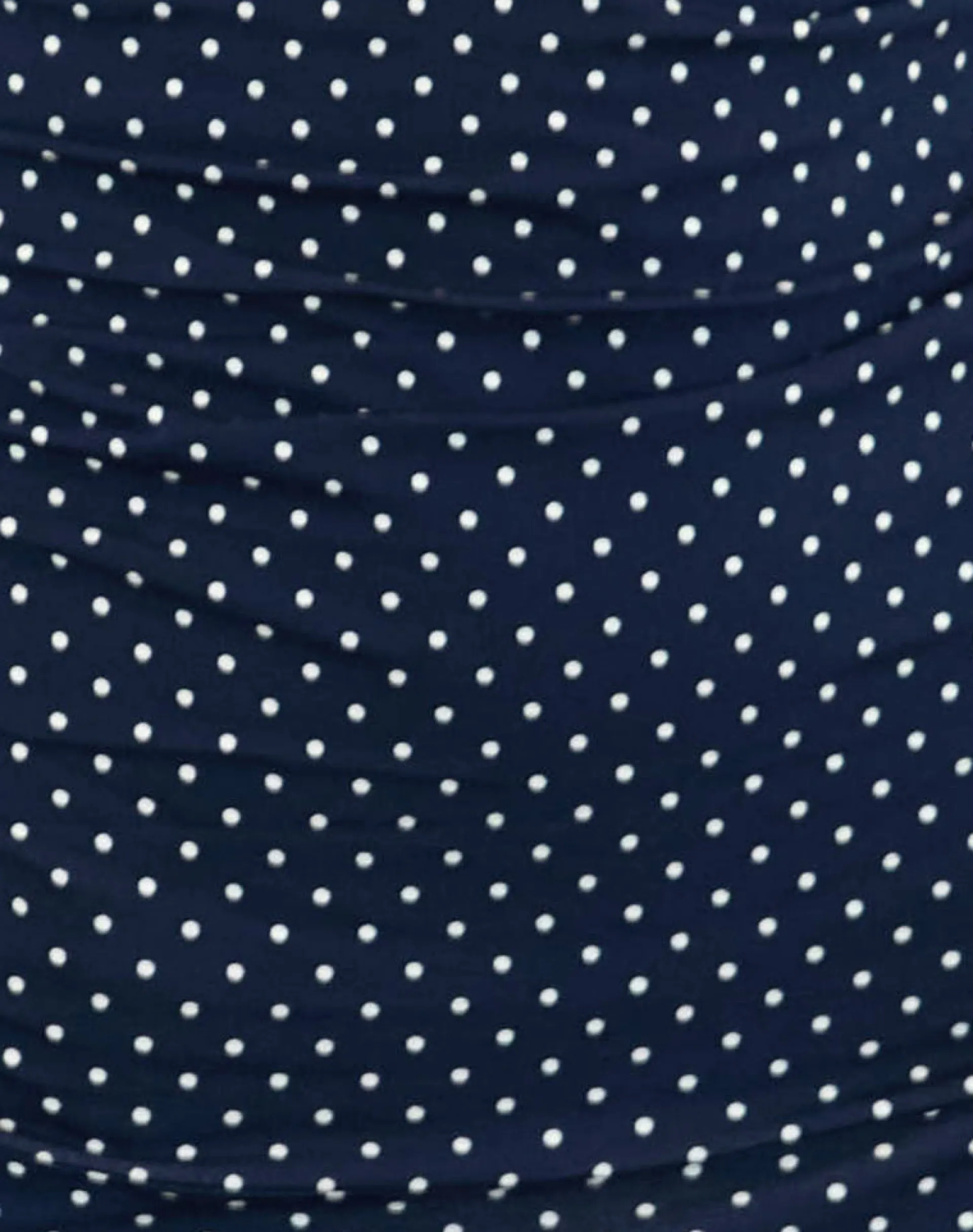 Motel Rocks Printed Dresses | Bodycon Dresses-Luscian Plunge Mini Dress in Micro Polka Navy MicroPolkaNavy