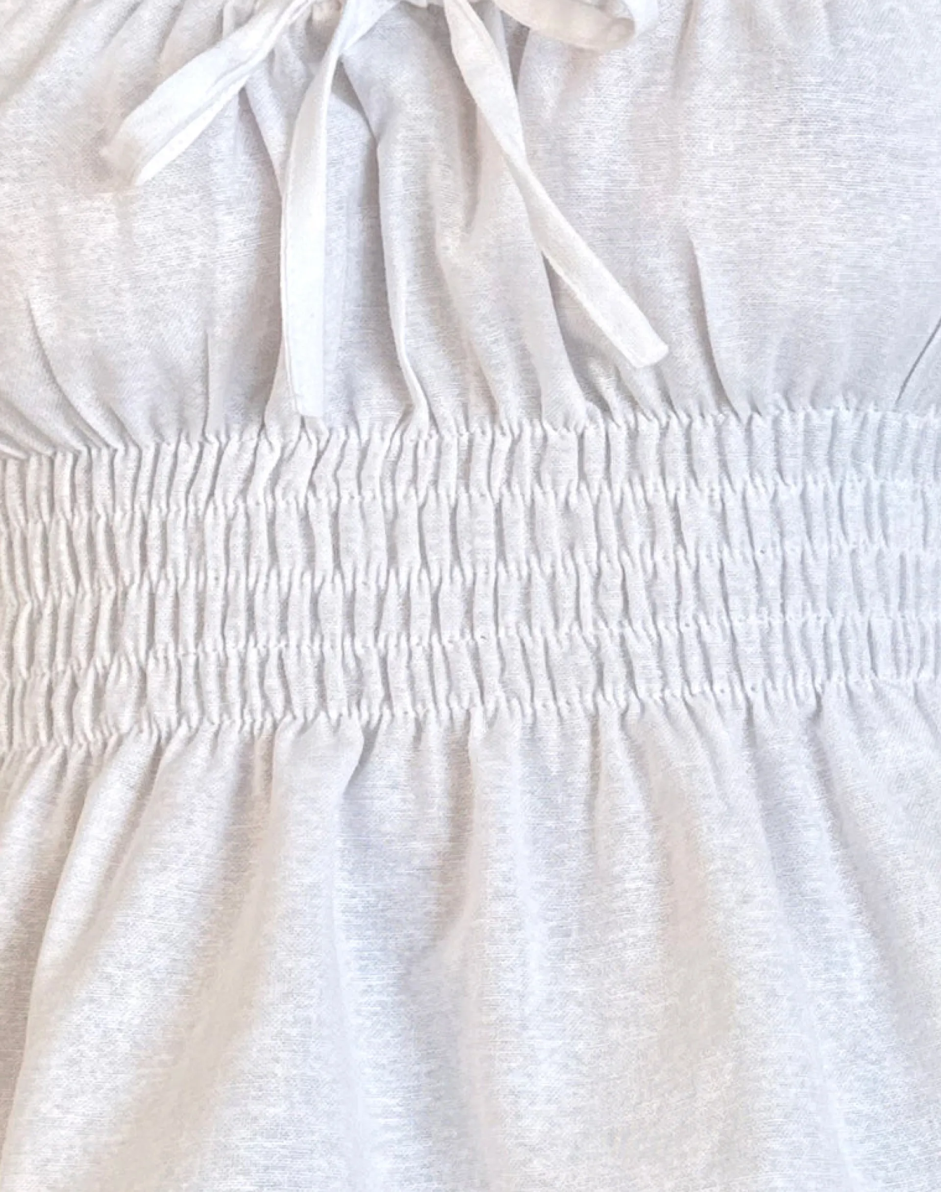 Motel Rocks Basic Tops | Corset Tops-Lyncia Tie Front Cami Top in Off White OffWhite