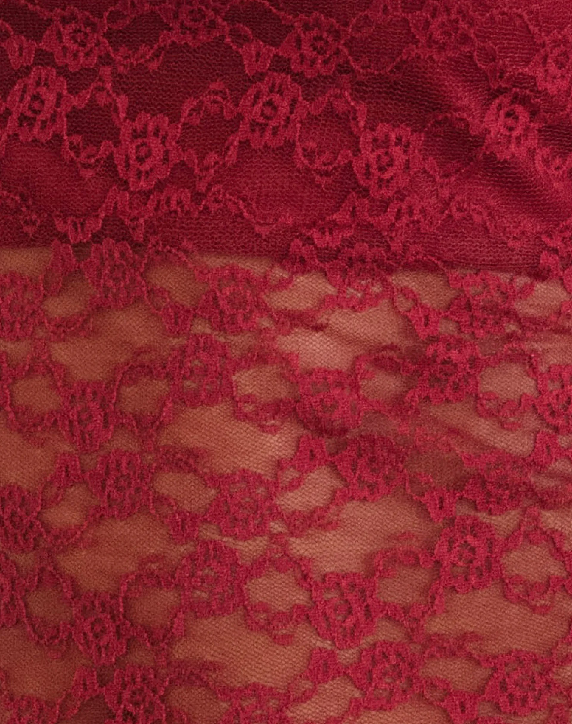 Motel Rocks Halterneck Tops | Lace Tops-Maggha Halterneck Top in Mari Lace Red MariLaceRed