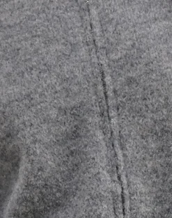 Motel Rocks Jackets-Maira Zip Through Jacket in Knit Grey