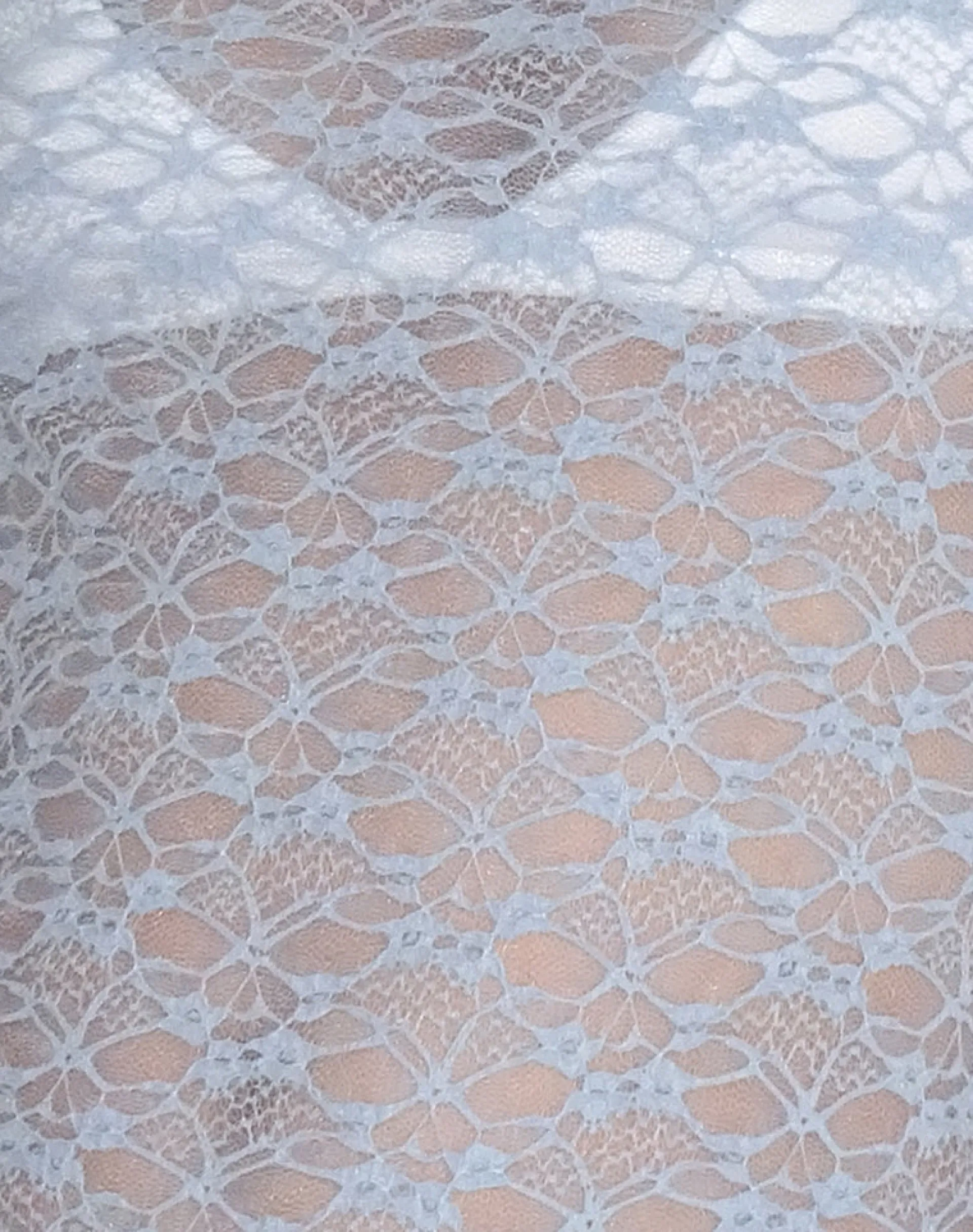 Motel Rocks Vest Tops | Lace Tops-Malachi Vest Top in Light Blue Lace