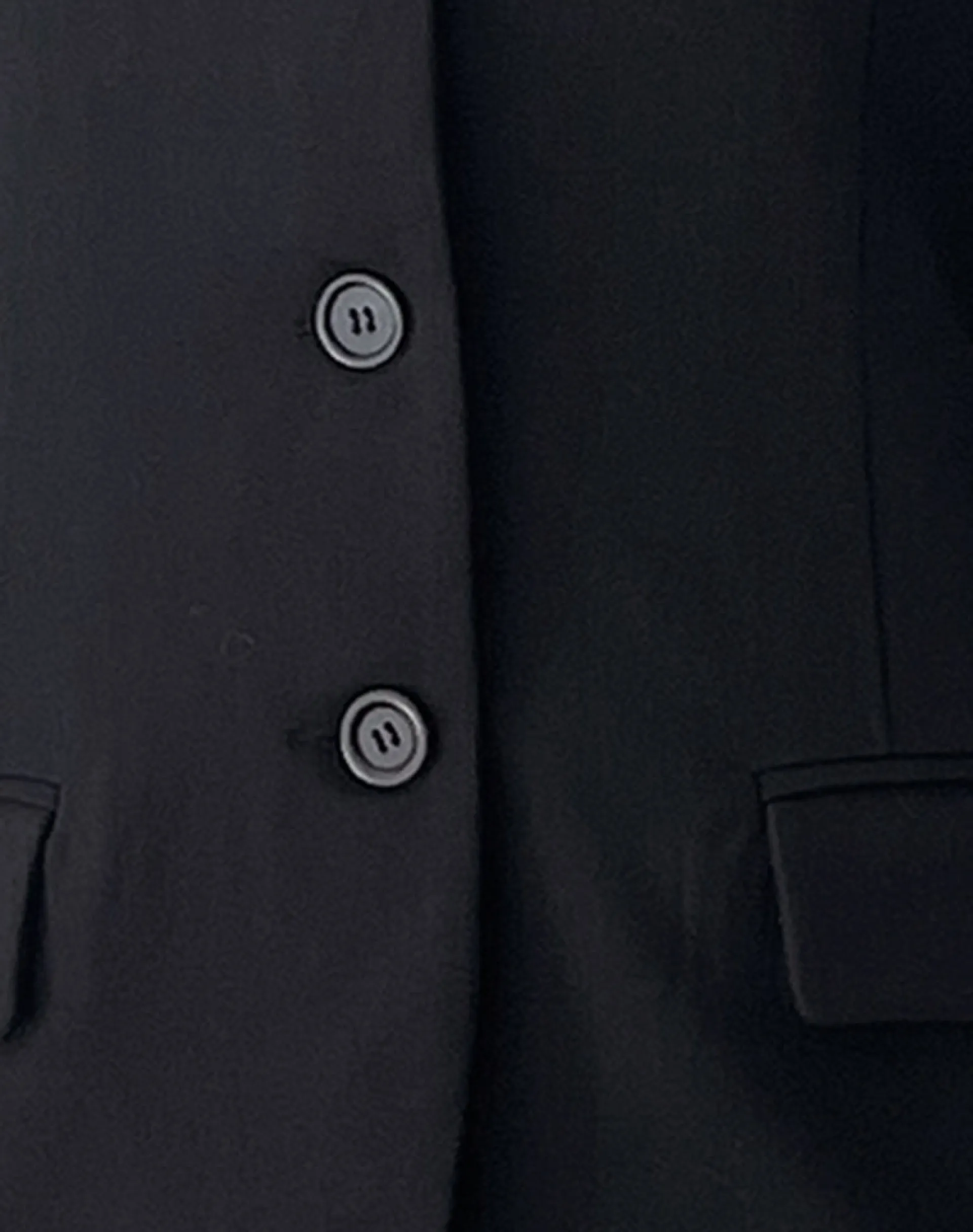 Motel Rocks Basics-Malana Slim Fit Blazer in Tailoring Black