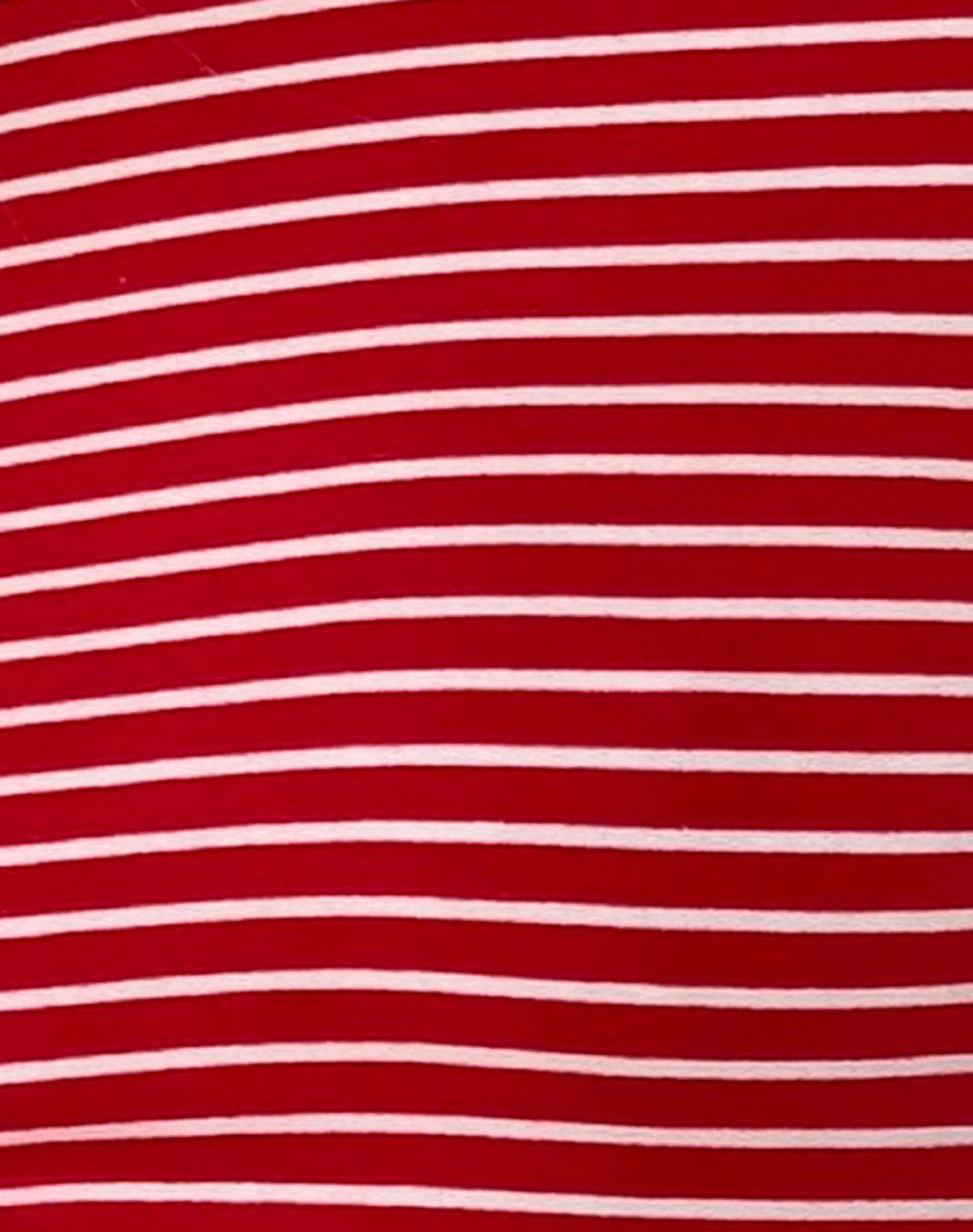Motel Rocks Basics | Day Dresses-Masha Mini Dress in Red and White Stripe Jersey