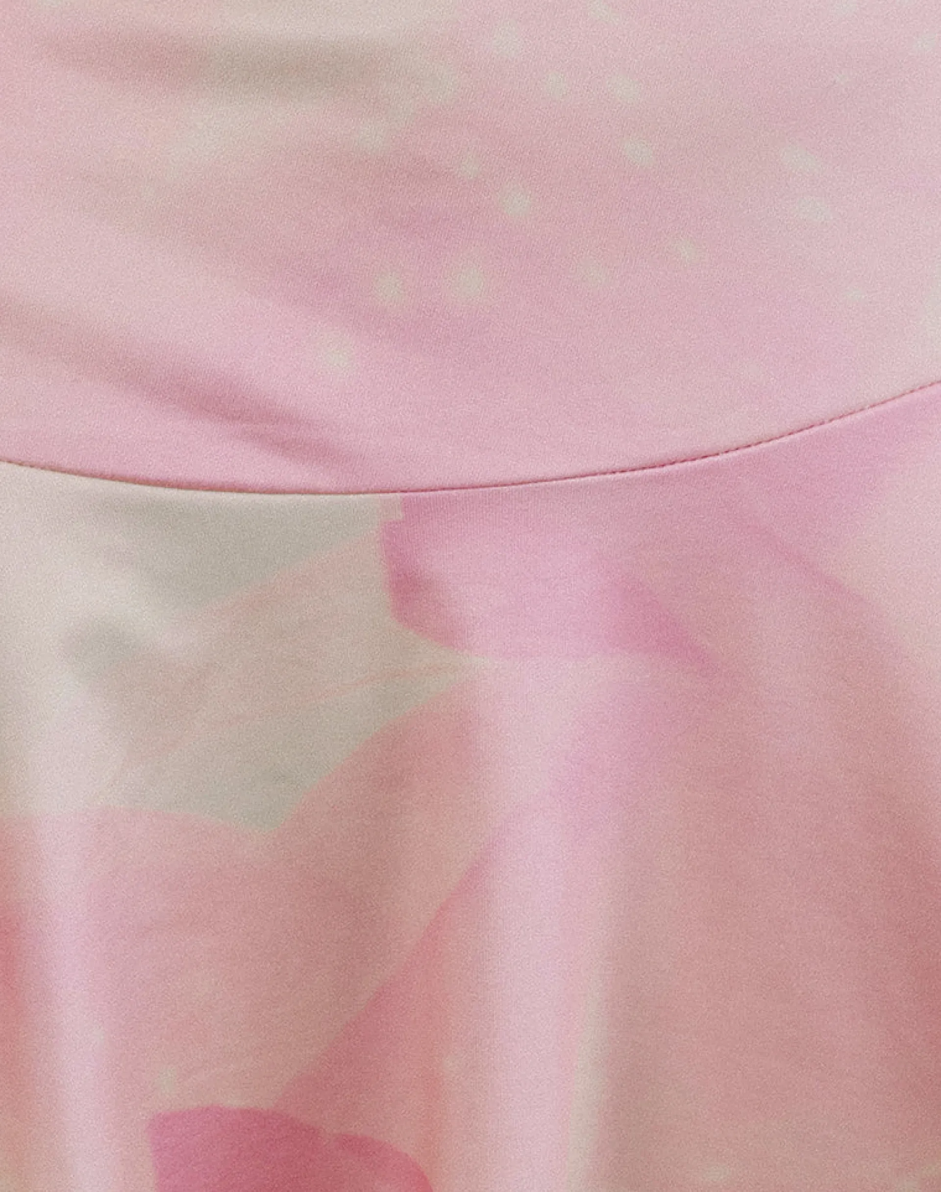Motel Rocks Printed Dresses | Day Dresses-Melanie Midi Dress in Slinky Orchid Petals Pink SlinkyOrchidPetalsPink