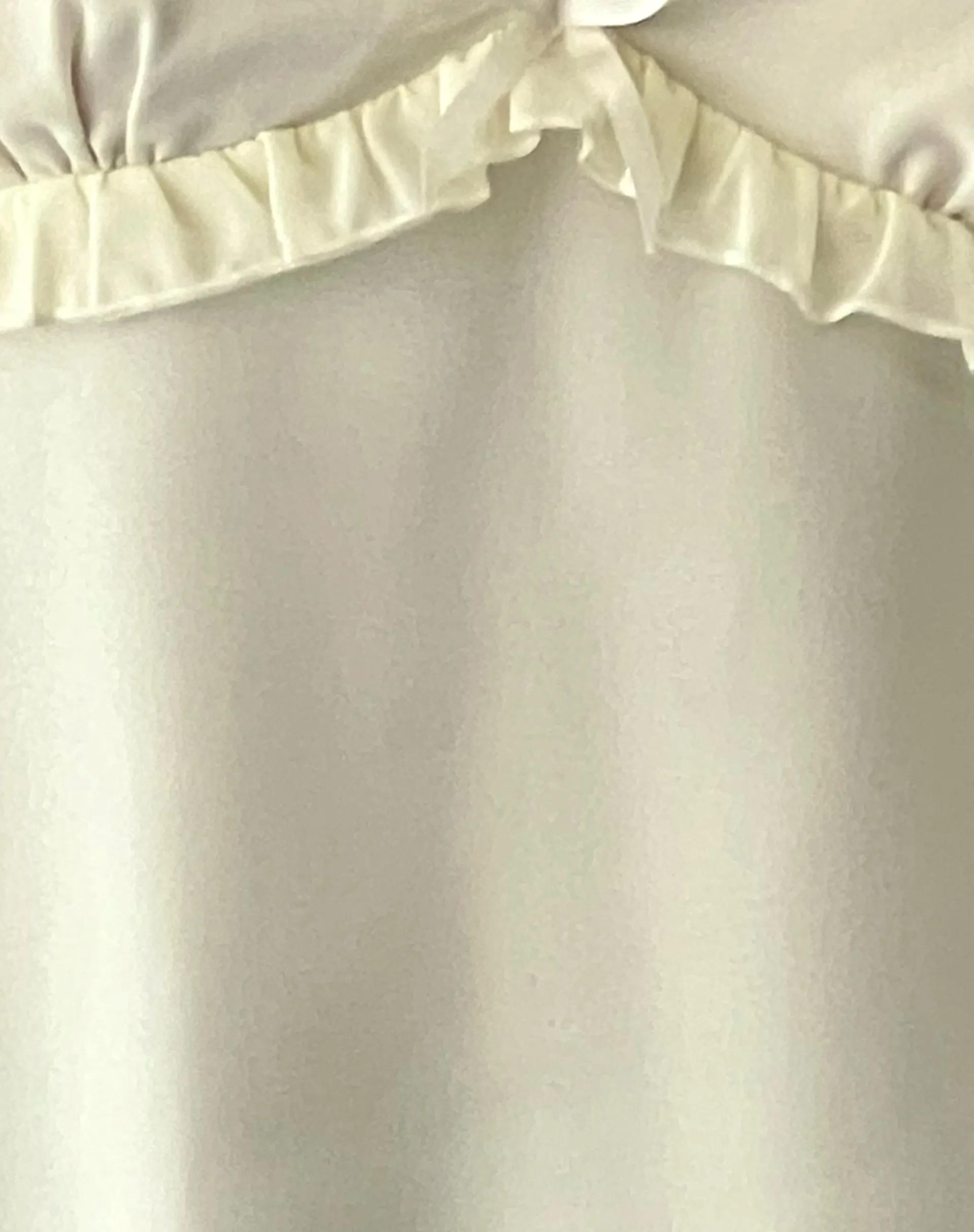 Motel Rocks Basics | Basic Tops-Melinda Frill Edge Cami Top in ivory
