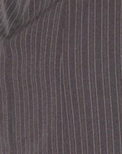 Motel Rocks Printed Dresses | Day Dresses-Merila Bandeau Mini Dress in Pinstripe Grey greypinstripe