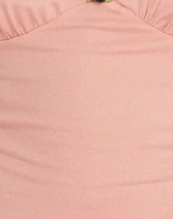 Motel Rocks Vest Tops | Strappy Tops-Mia Ballet Jersey Cami Vest Top in Pink PinkMia