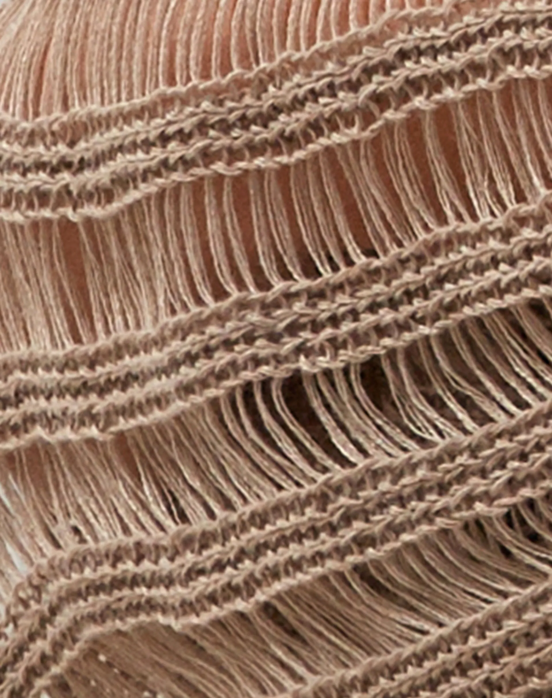 Motel Rocks Long Sleeve Tops-Mika Knitted Shrug in Desert Taupe