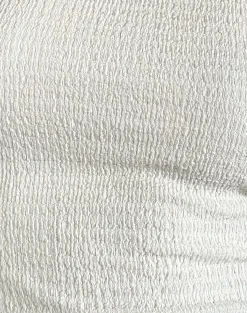 Motel Rocks Basic Tops-Mohala Top in Crinkle Ivory crinkleivory