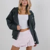 Motel Rocks Pleated Skirts | Mini Skirts-Monana Wrap Micro Skirt in Light Pink LightPink