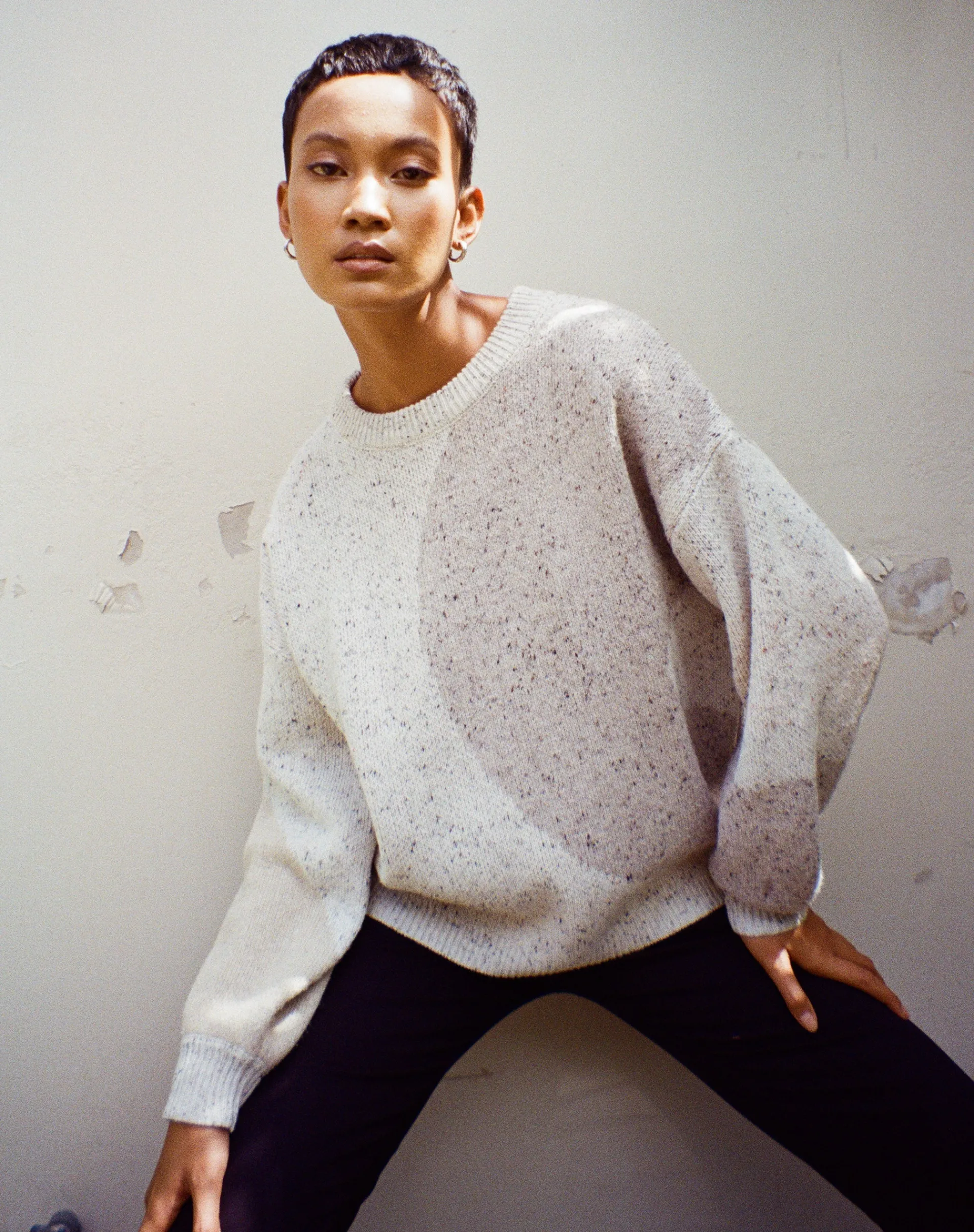 Motel Rocks Jumpers-Namari Jumper in Abstract Splodge AbstractSplodge