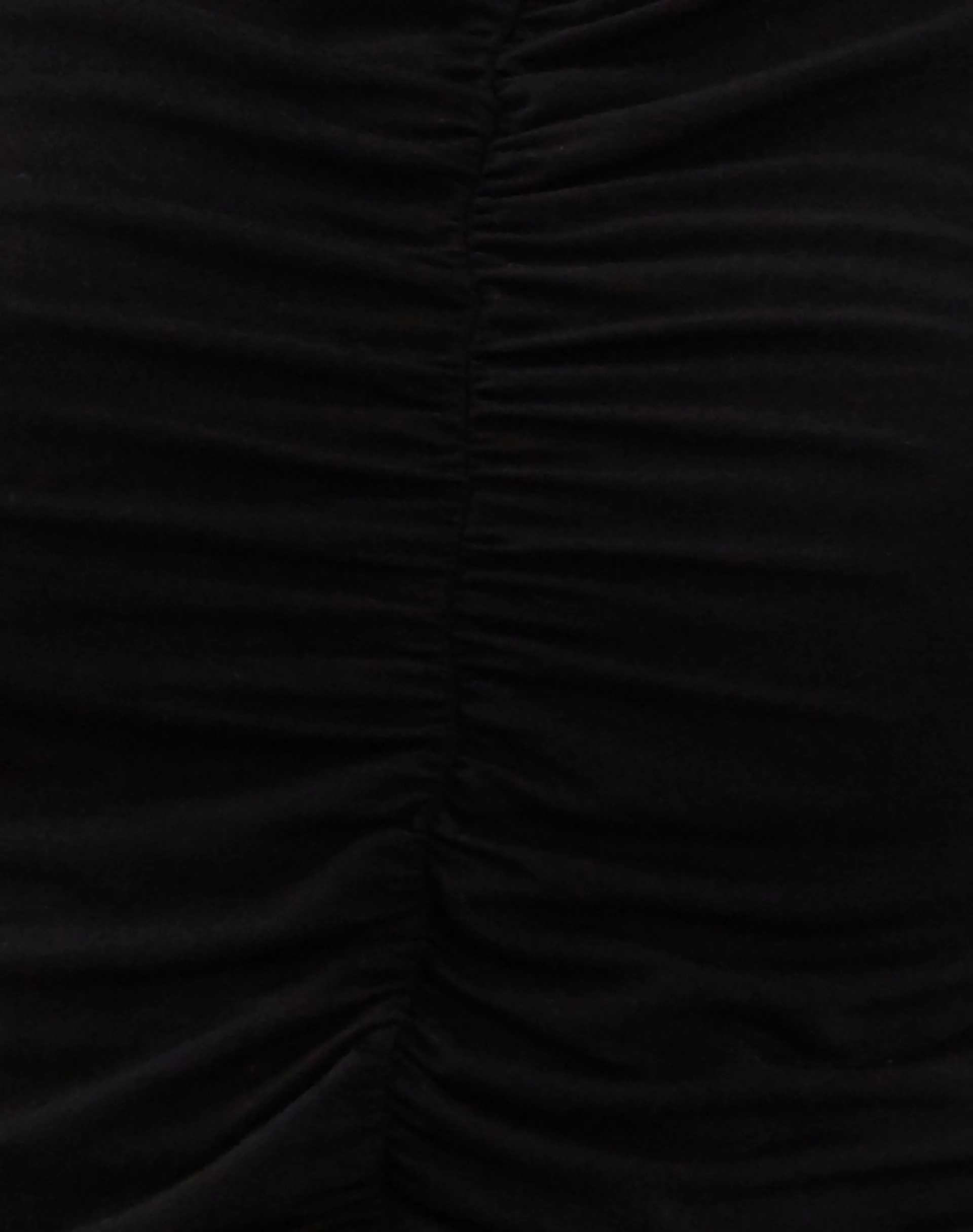 Motel Rocks Basic Tops | Vest Tops-Naoko Ruched Top in Black