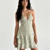Motel Rocks Printed Dresses | Day Dresses-Nenita Mini Dress in Parma Violet