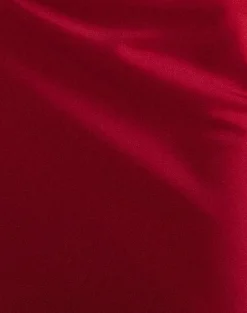Motel Rocks Co-Ords | A Line Skirts-Nidya Aline Mini Skirt in Dark Red DarkRed
