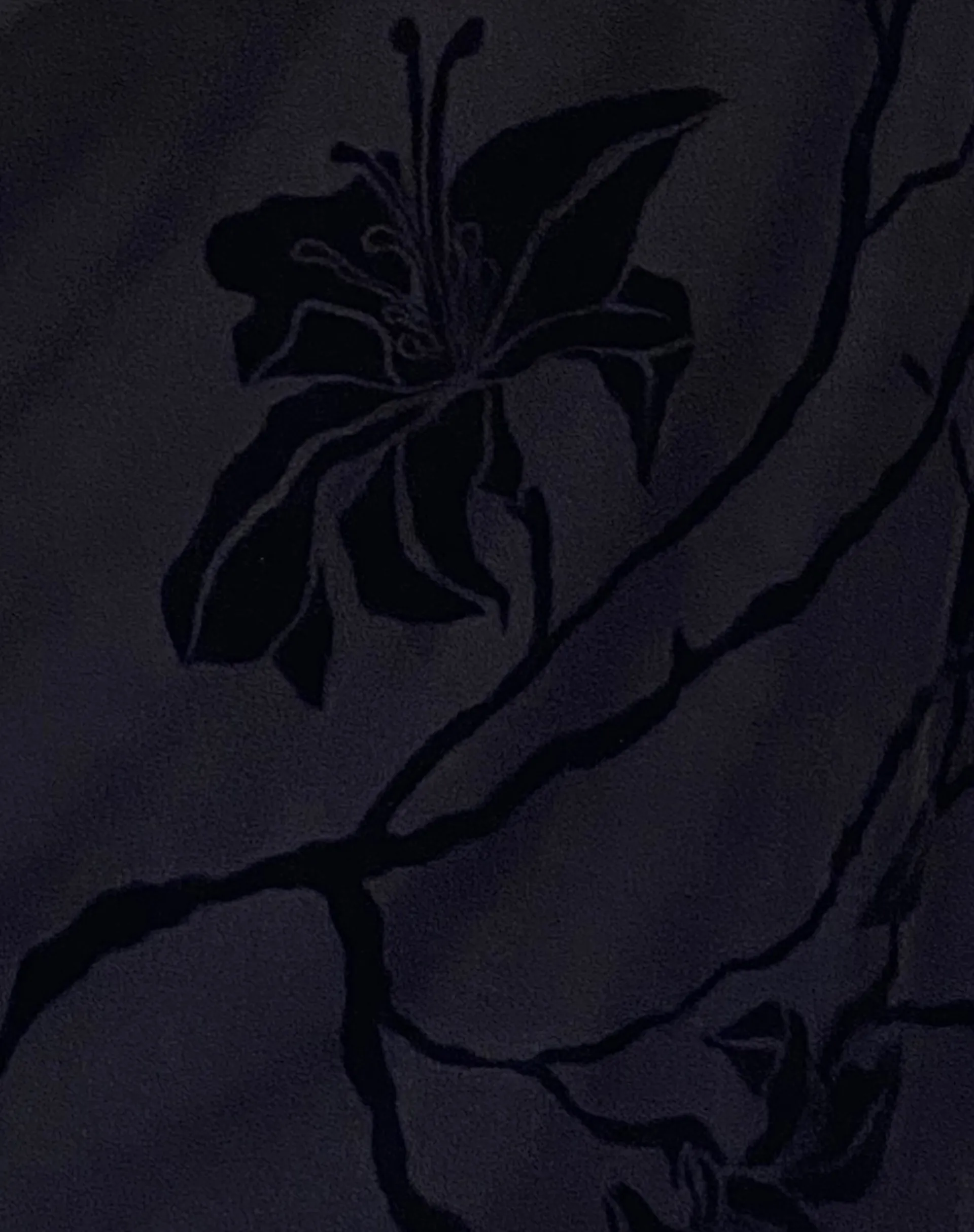 Motel Rocks Printed Dresses-Nodu Maxi Dress in Orchids Flock Black orchidsflockblack