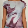 Motel Rocks Printed Tops | Tees-Nova Top in Anatomy of Nature Grey AnatomyofNatureGrey